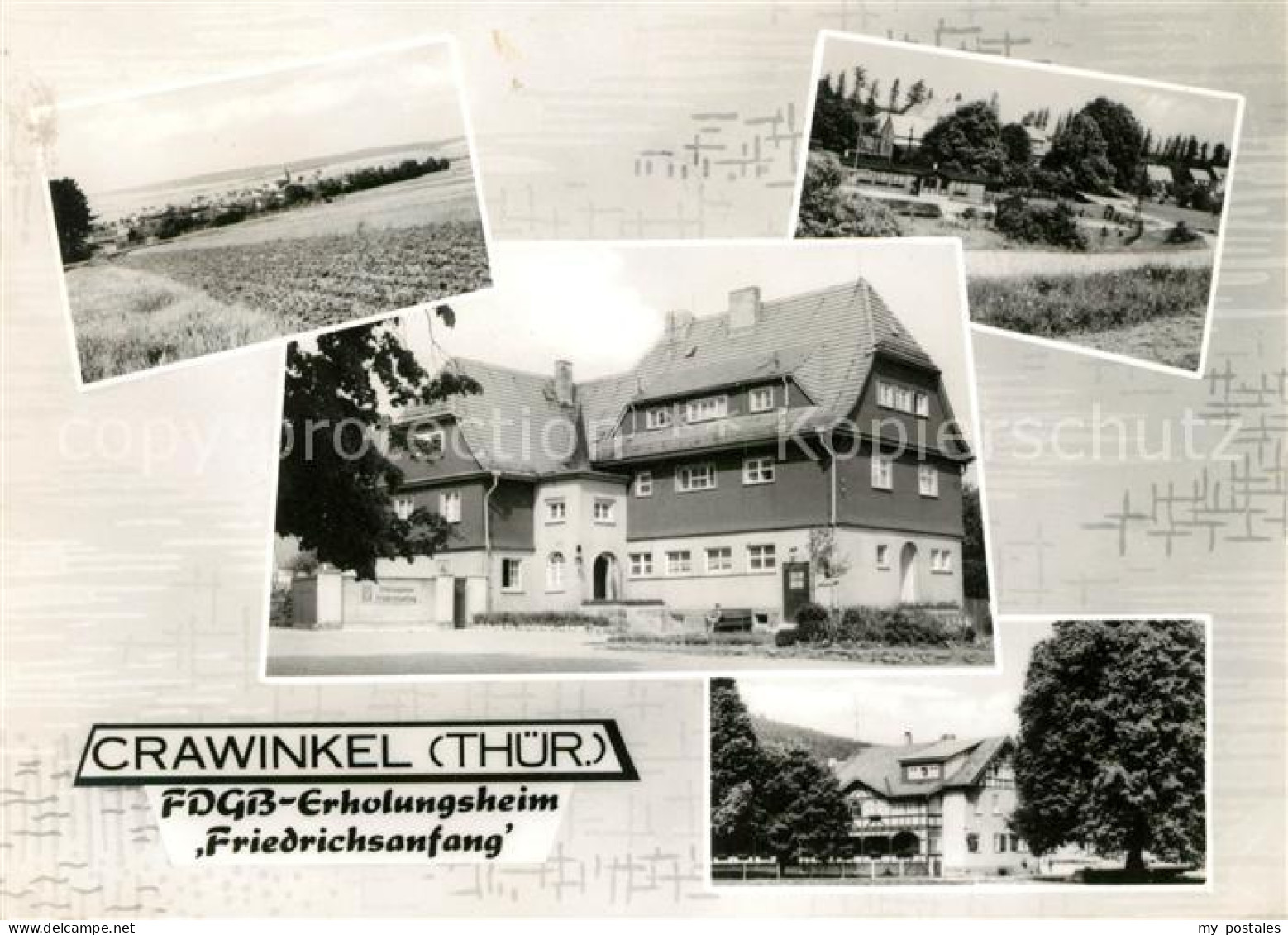 73031849 Crawinkel FDGB Erholungsheim Friedrichsanfang Crawinkel - Other & Unclassified