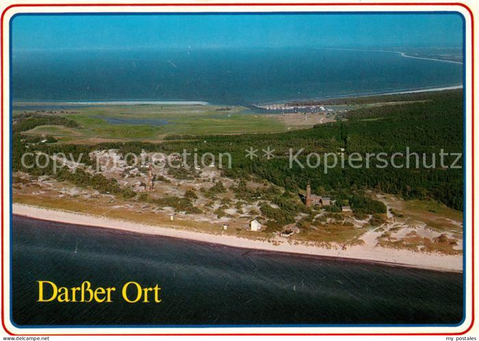 73031814 Darss Region Ostsee Fliegeraufnahme Darss Region Ostsee - Sonstige & Ohne Zuordnung