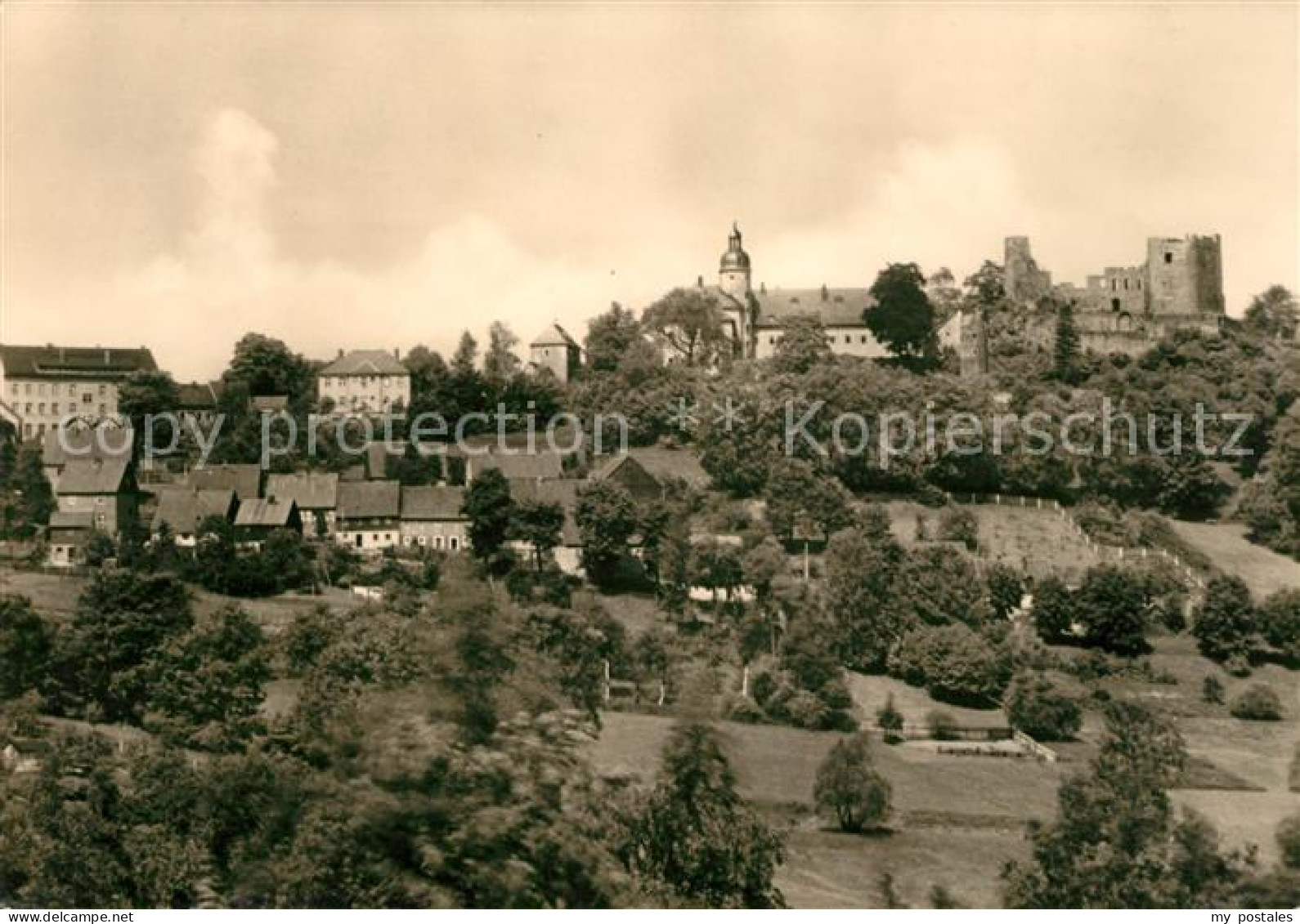 73031808 Frauenstein Sachsen Panorama Frauenstein Sachsen - Autres & Non Classés