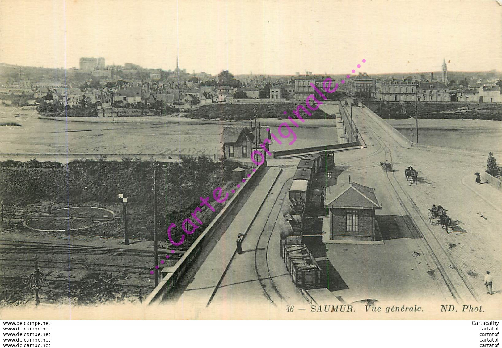 49.  SAUMUR . Vue Générale . - Saumur