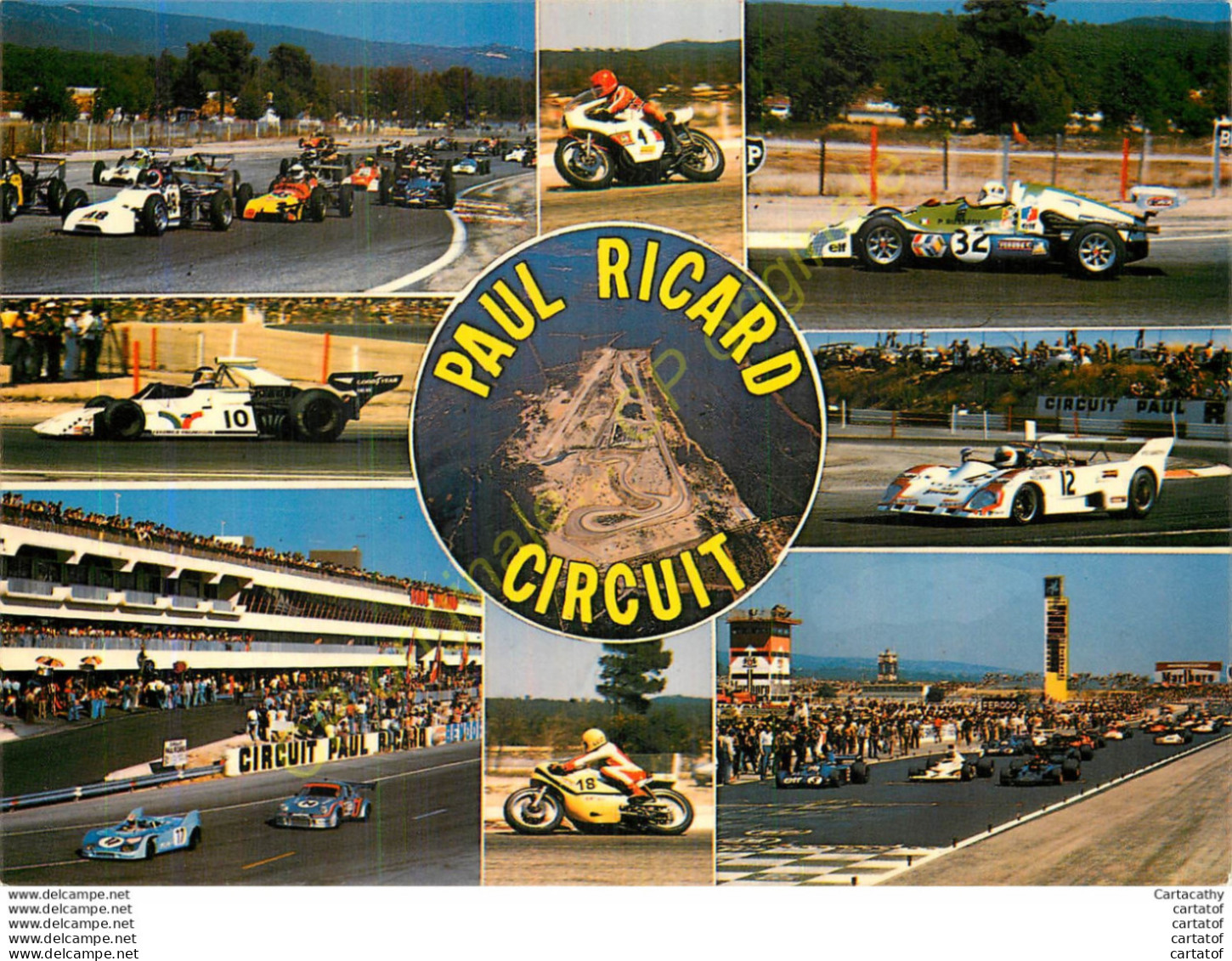 83. (LE CASTELLET) .  CIRCUIT PAUL RICARD .  CP Multivues . - Le Castellet