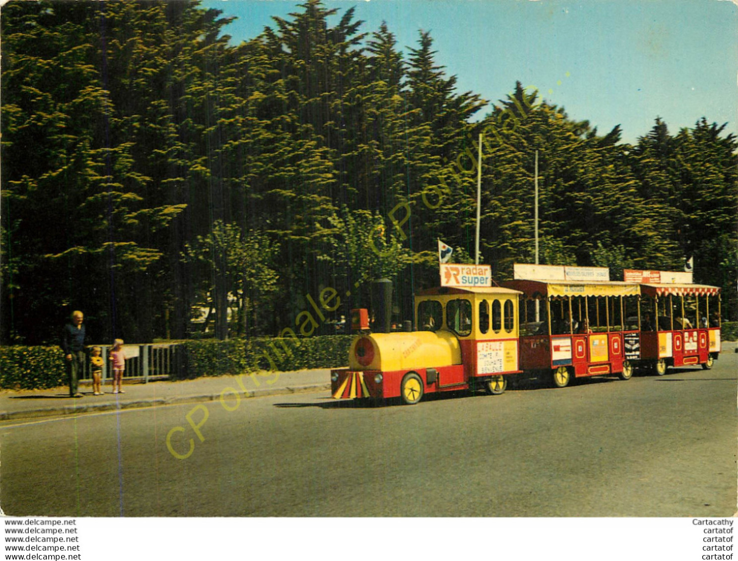 44.  LA BAULE .  Le Petit Train . - La Baule-Escoublac