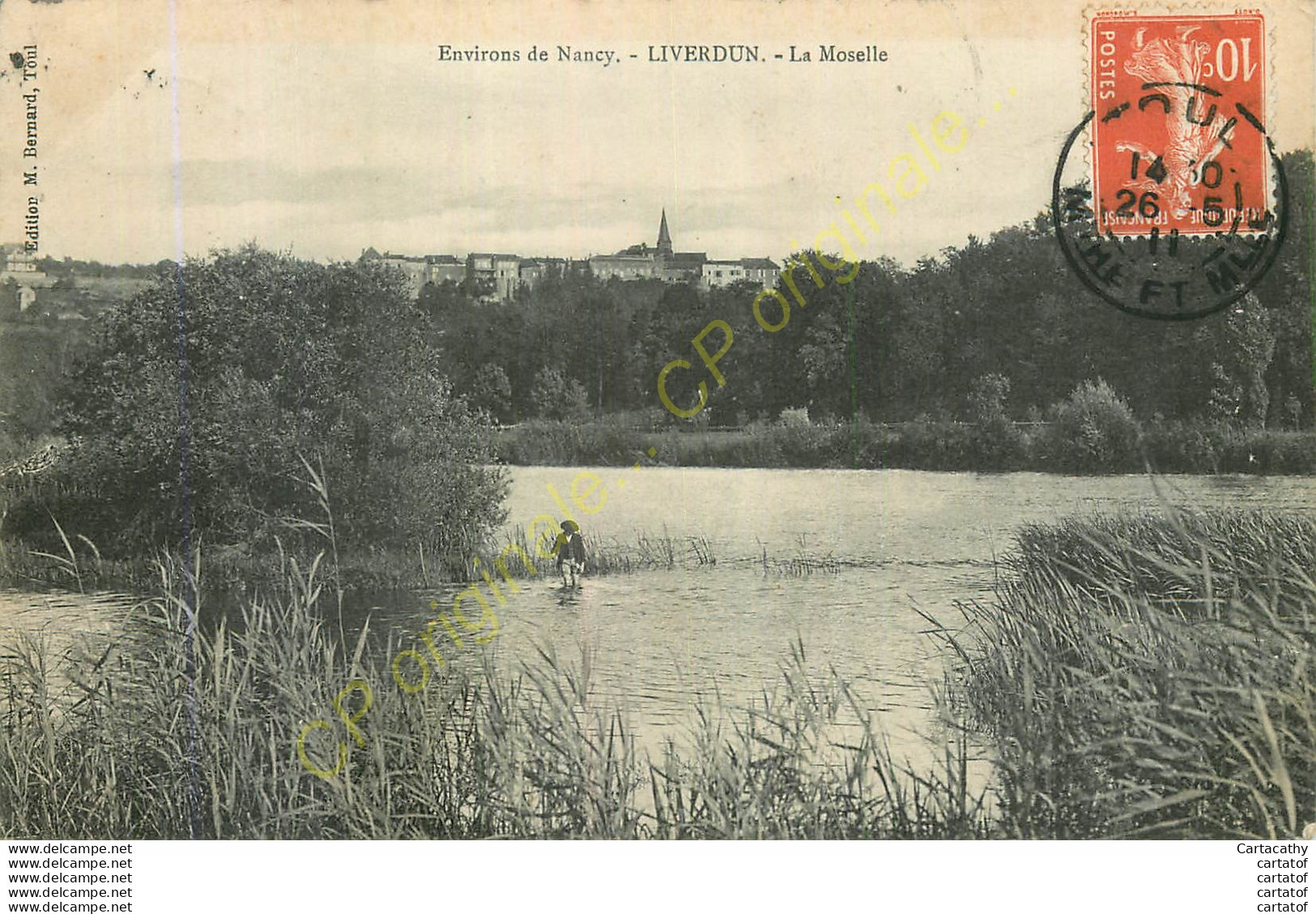 54.  LIVERDUN .  La MOselle . - Liverdun