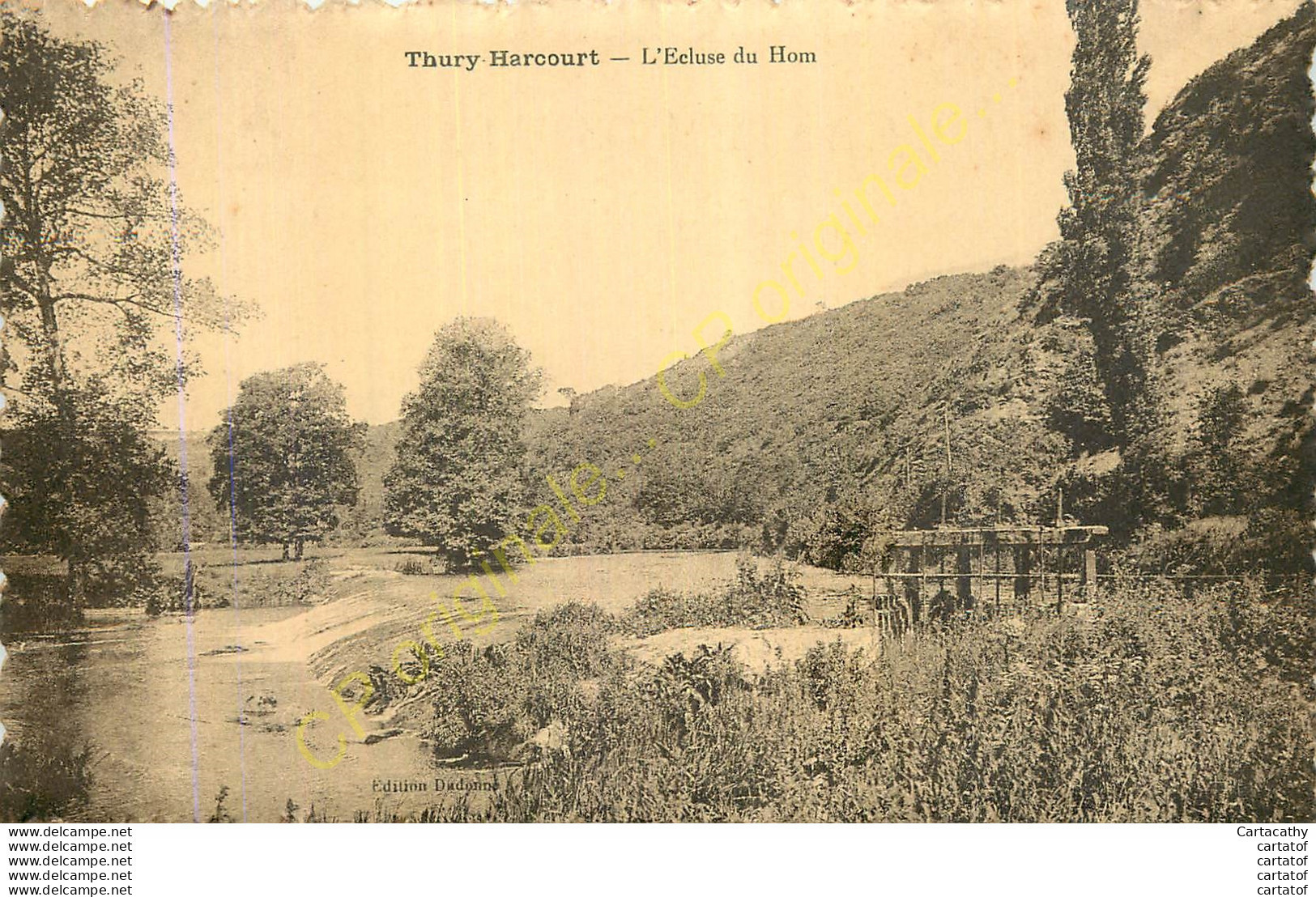 140.  THURY HARCOURT . L'Ecluse Du Hom  . - Thury Harcourt