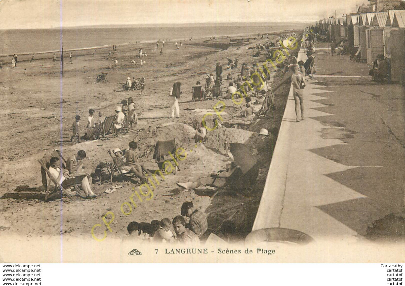 14.  LANGRUNE .  Scènes De Plage . - Andere & Zonder Classificatie