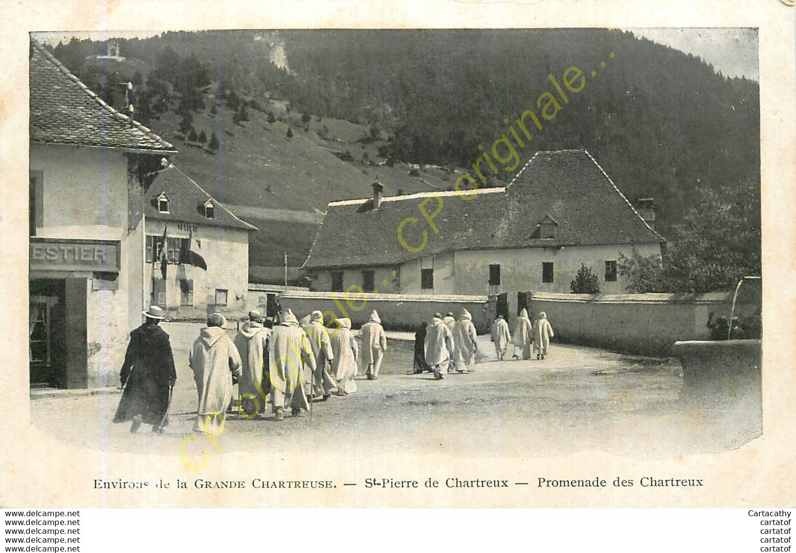 38.  LA GRANDE CHARTREUSE .  St-Pierre De Chartreux . Promenade Des Chartreux . - Chartreuse