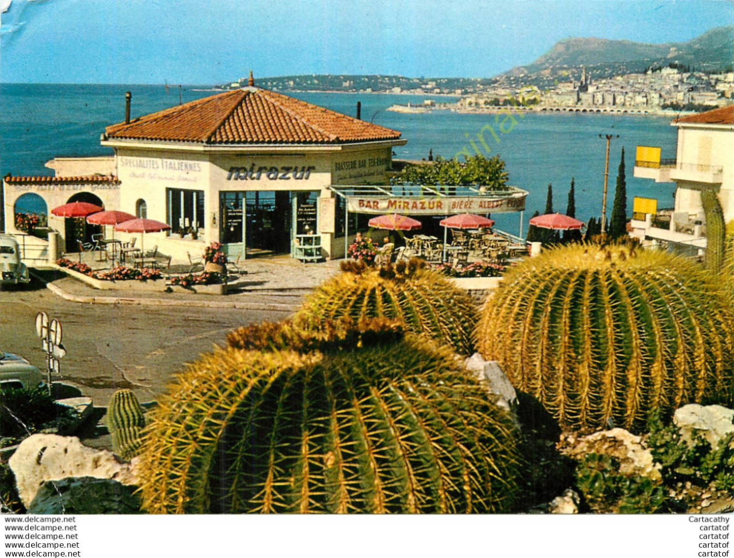 06.  MENTON Frontière .  LE MIRAZUR . - Menton