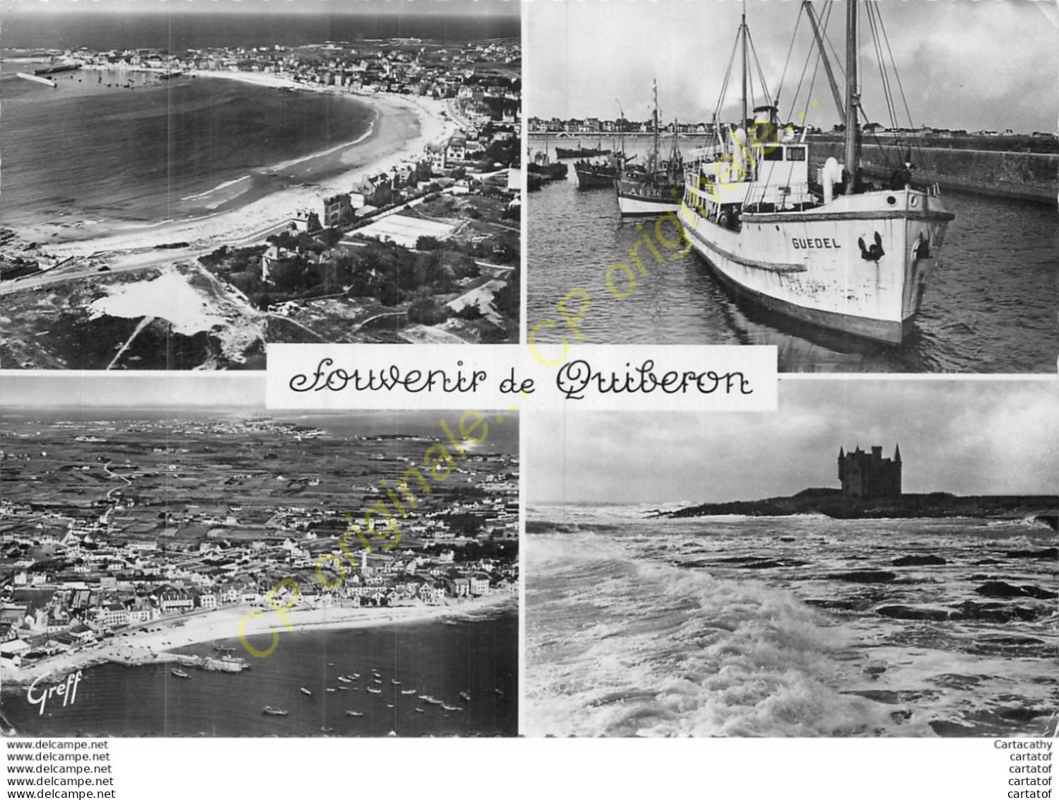 56.  SOUVENIR  De  QUIBERON . - Quiberon