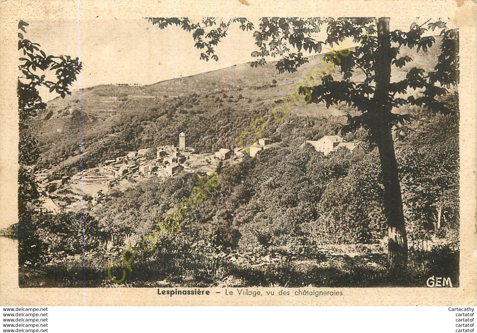 11.  LESPINASSIERE . Le Village Vu Des Châtaigneraies . - Narbonne