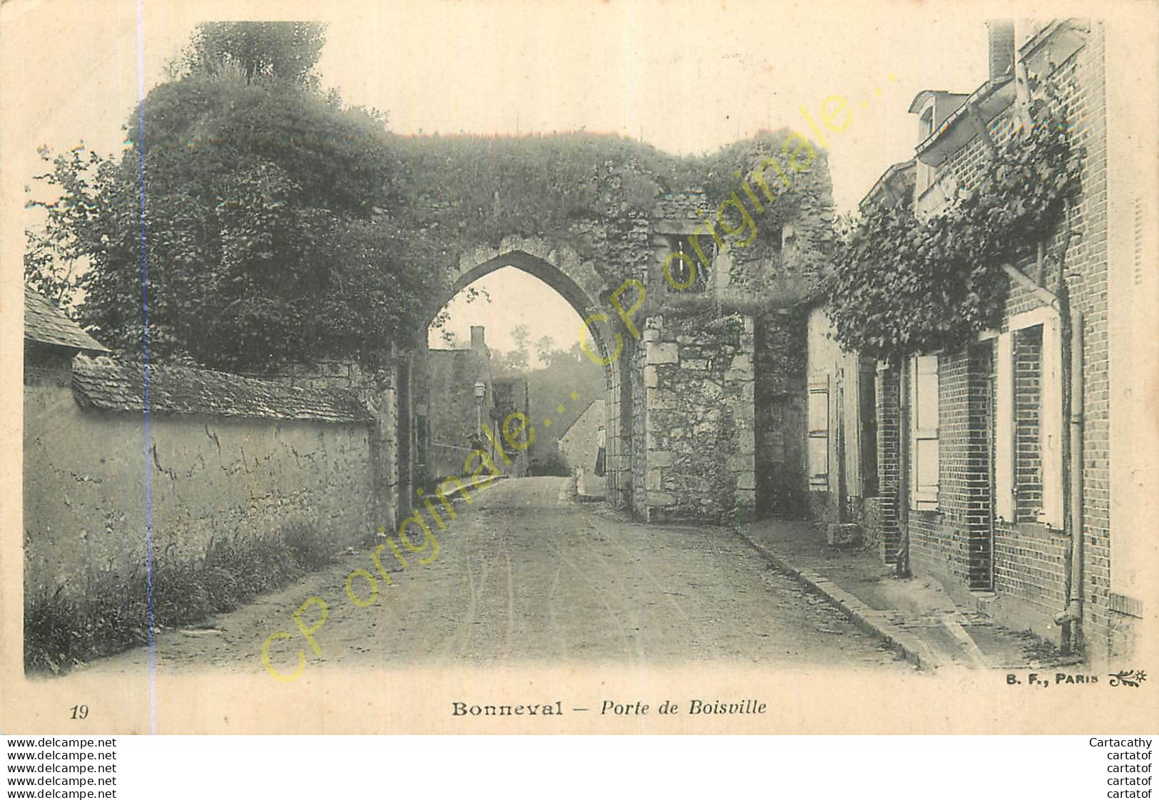 28. BONNEVAL .  Porte De Boisville . - Bonneval