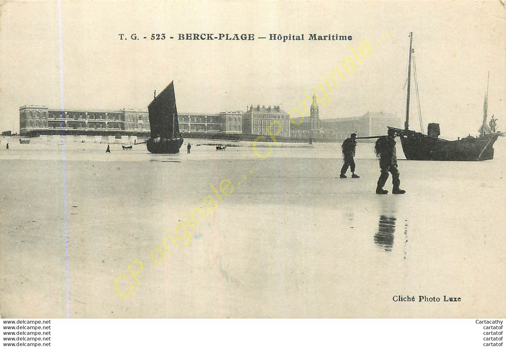 62.  BERCK PLAGE .  Hopital Maritime . - Berck