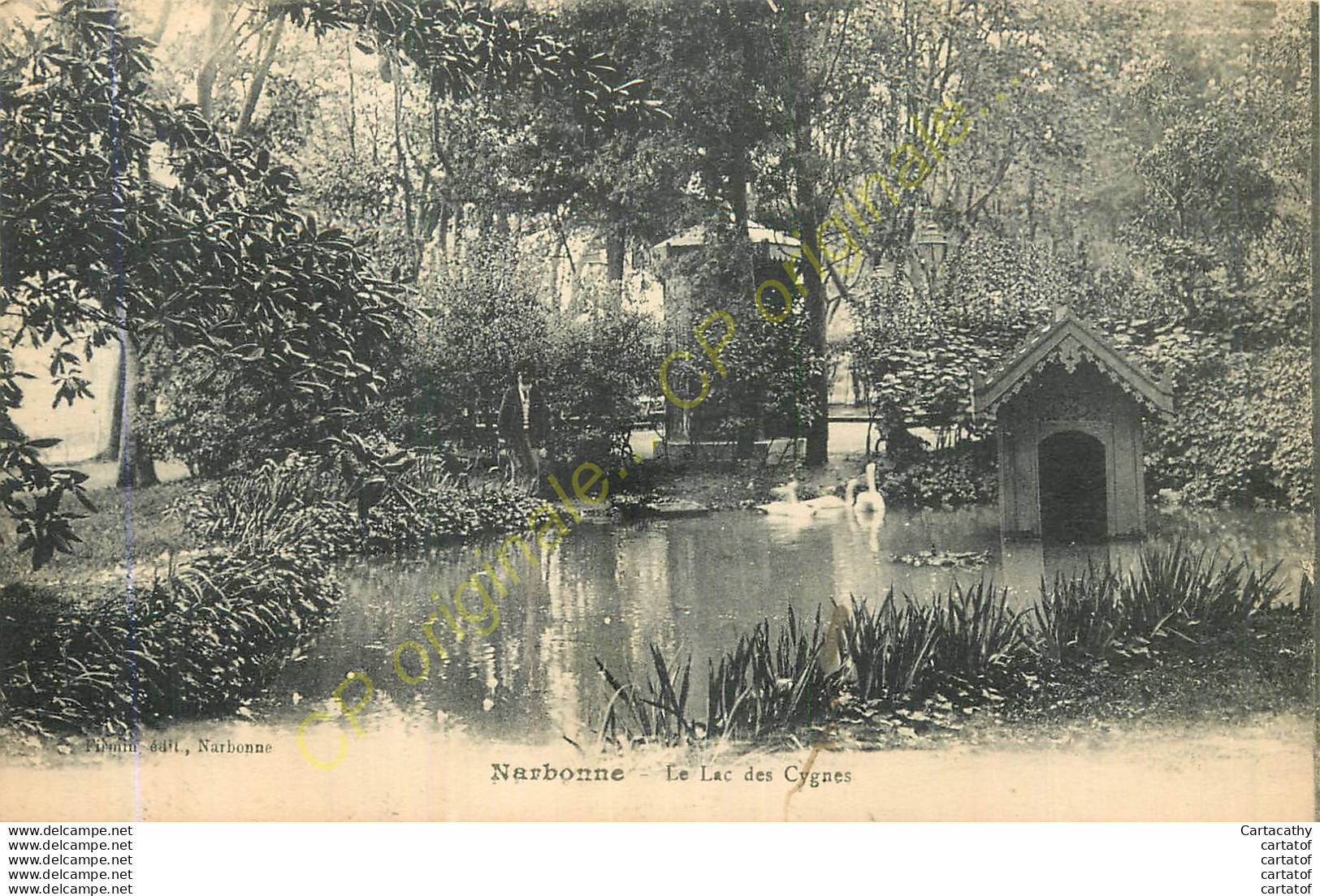 11.  NARBONNE .  Le Lac Des Cygnes . - Narbonne