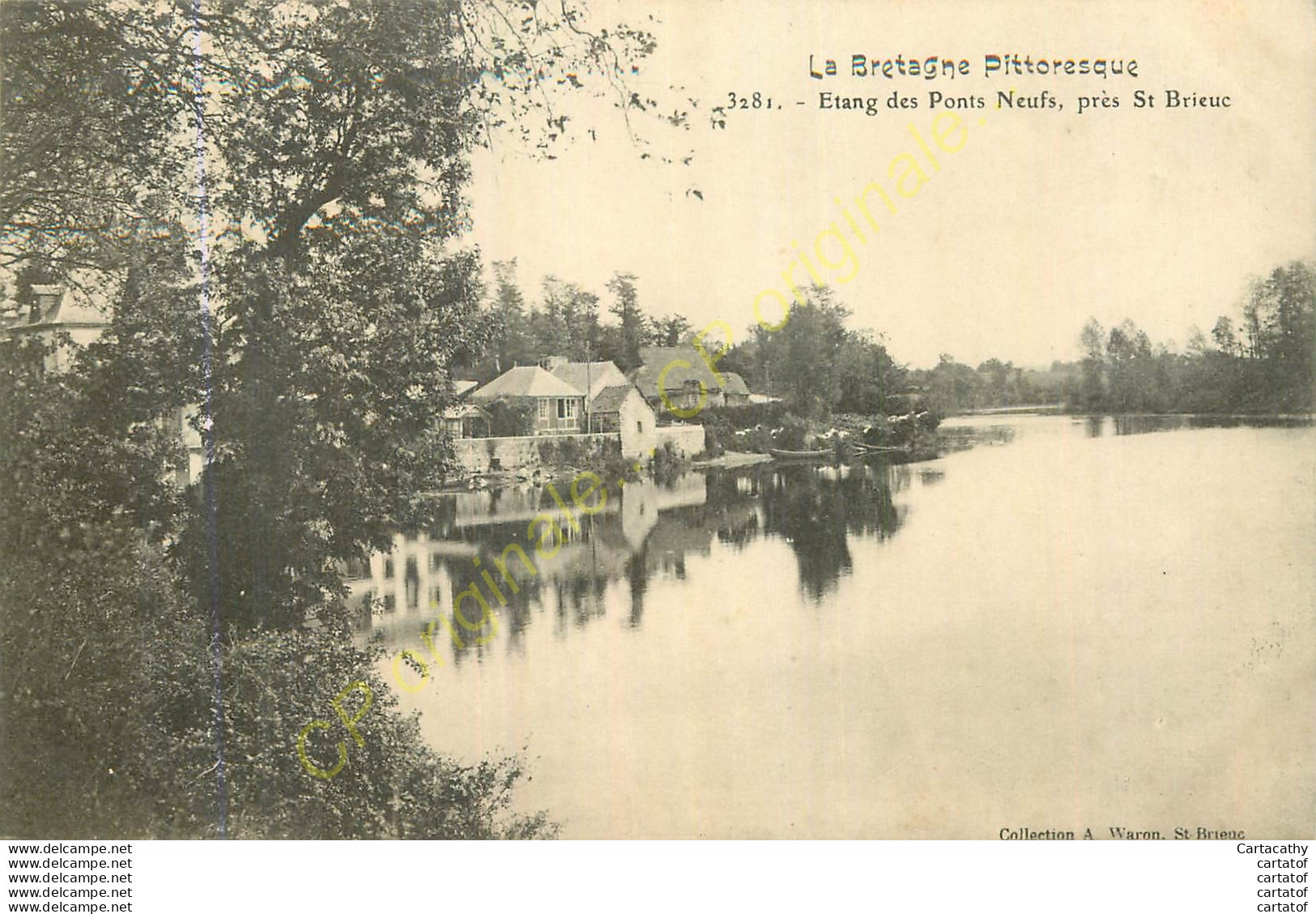 22.  SAINT BRIEUC .  Etang Des Ponts Neufs . - Saint-Brieuc