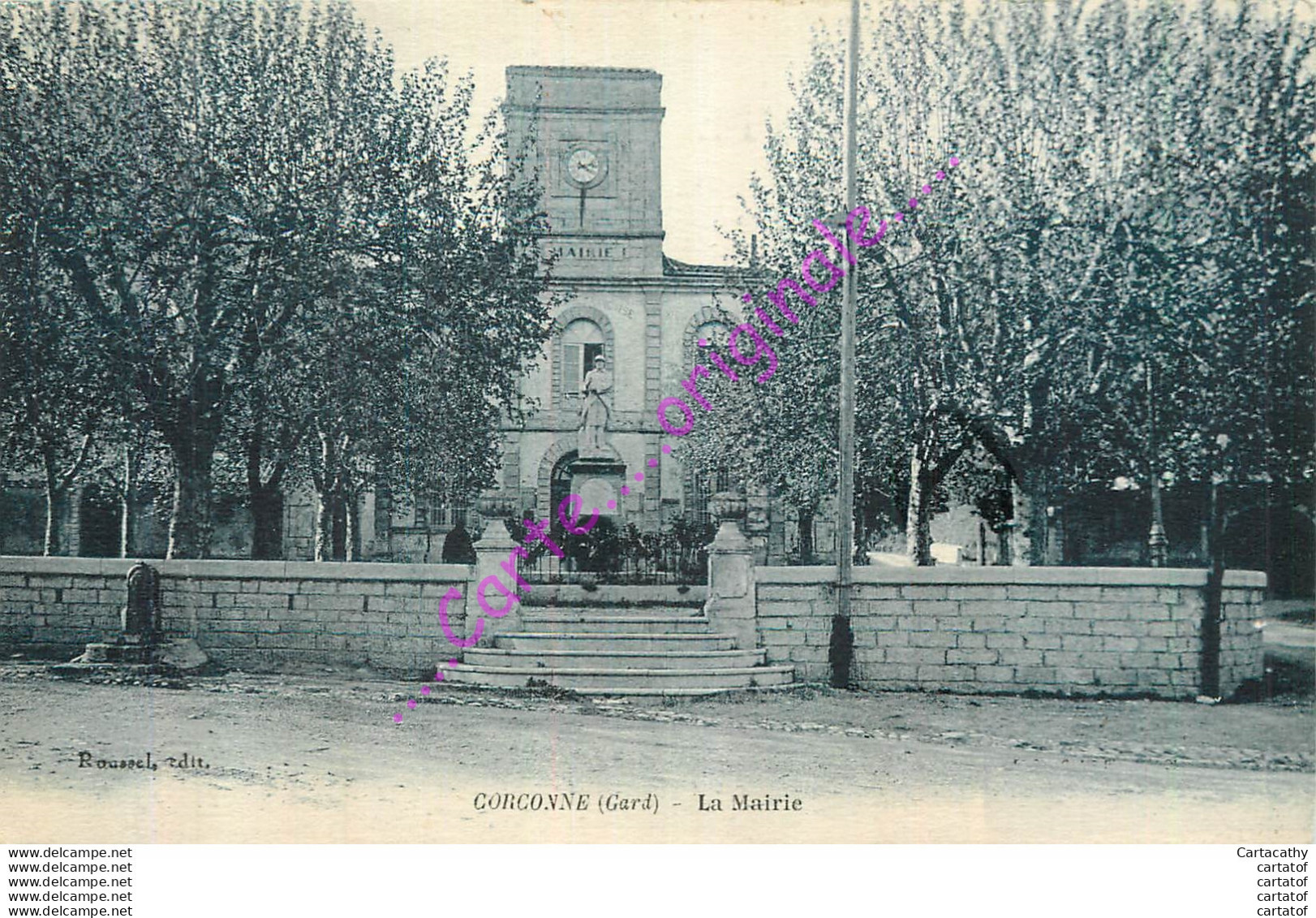 30.  CORCONNE .  La Mairie . - Autres & Non Classés