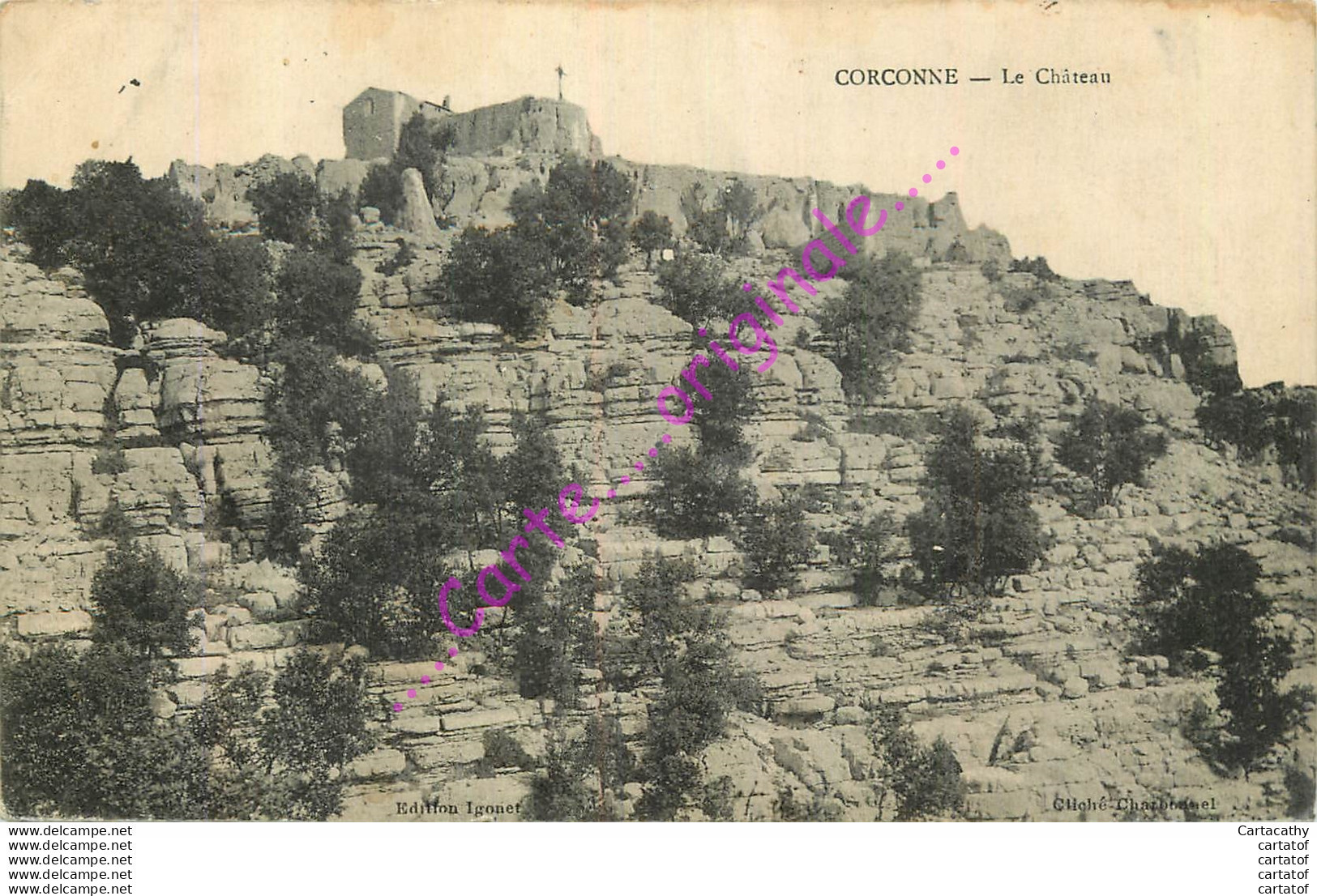 30.  CORCONNE .  Le Château . - Other & Unclassified