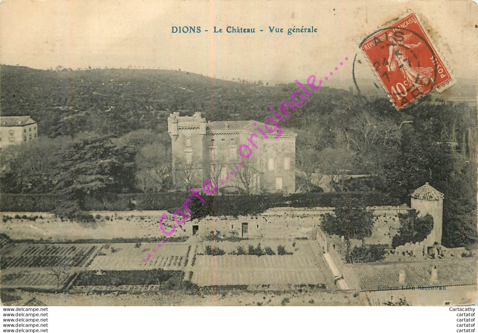 30.  DIONS .  Le Château . - Other & Unclassified