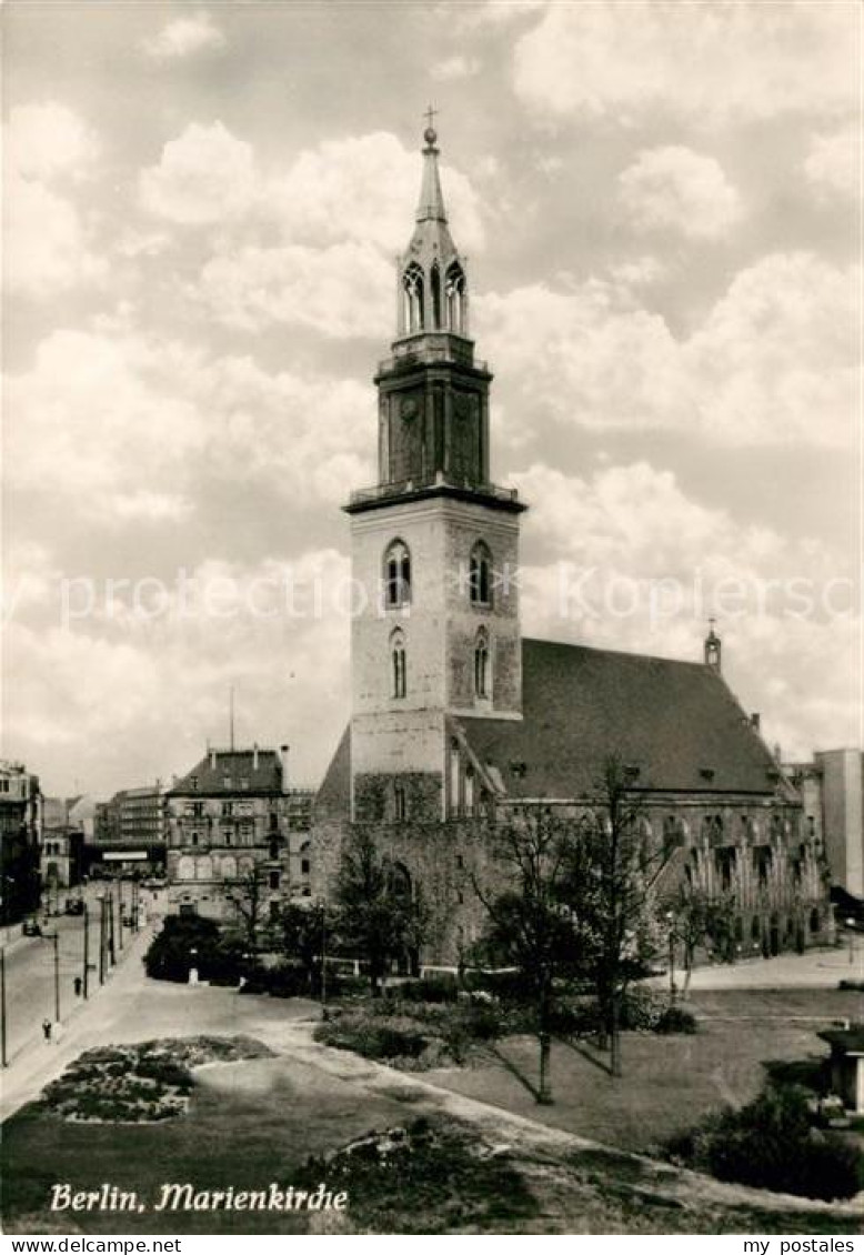 73031651 Berlin Marienkirche Berlin - Andere & Zonder Classificatie