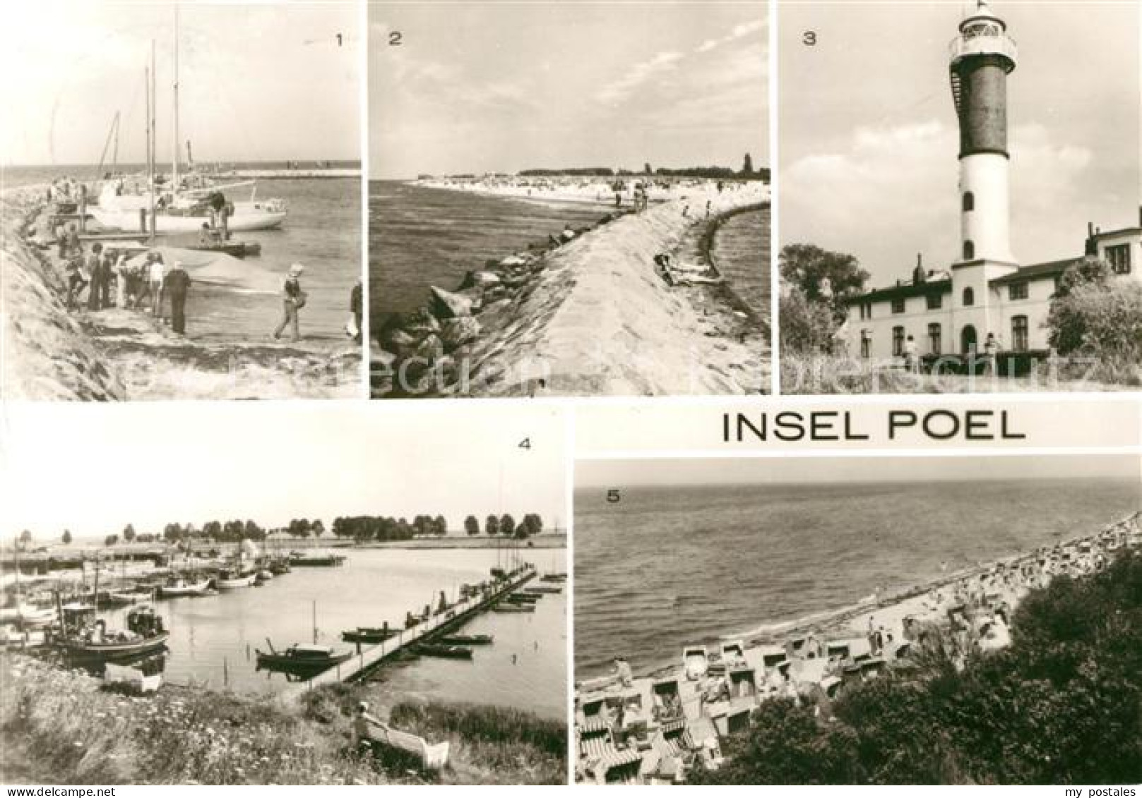 73031639 Insel Poel Timmendorf Strand Und Mole Leuchtturm Kirchdorf Hafen Schwar - Andere & Zonder Classificatie