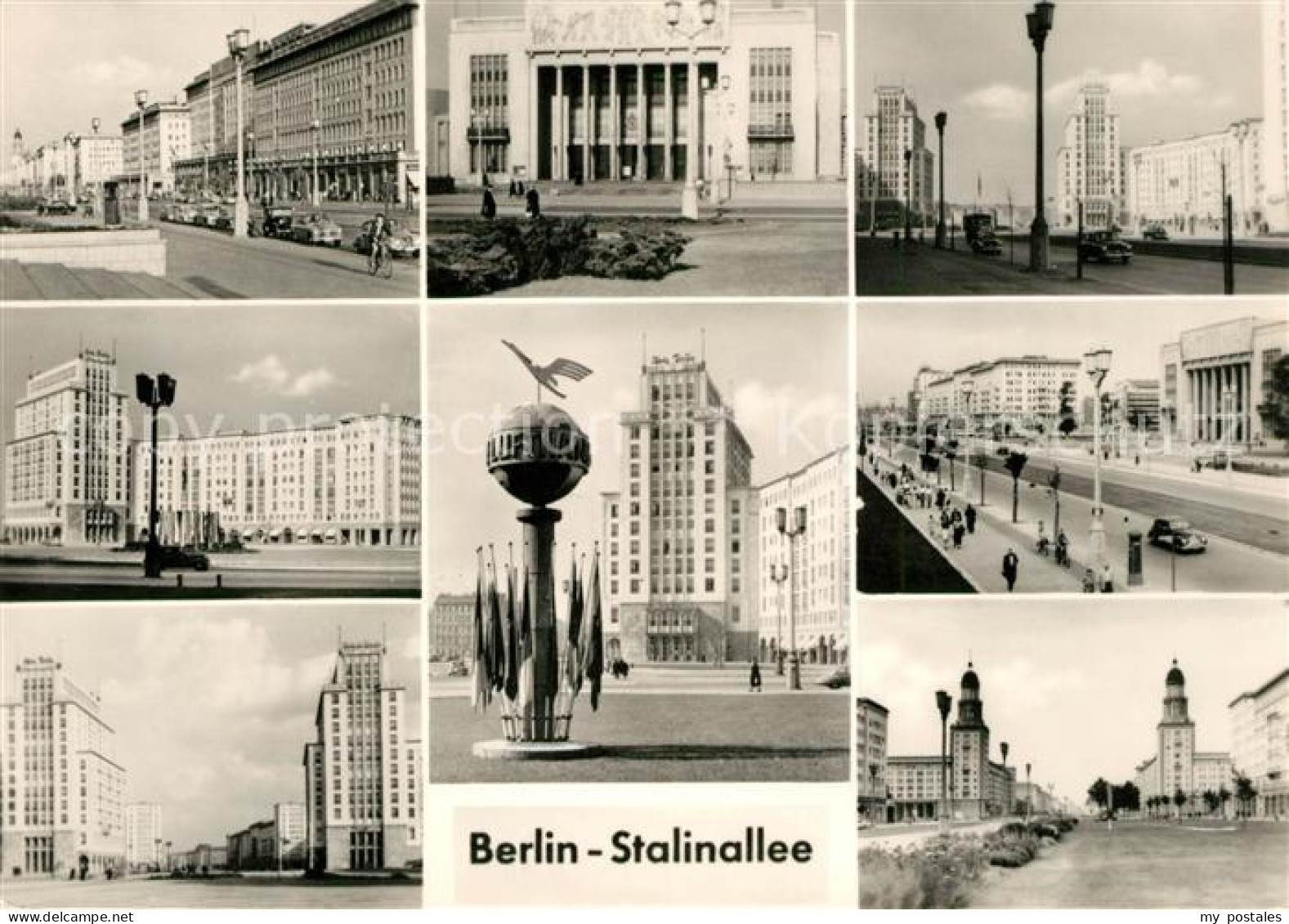 73031634 Berlin Stalinallee Details Berlin - Andere & Zonder Classificatie