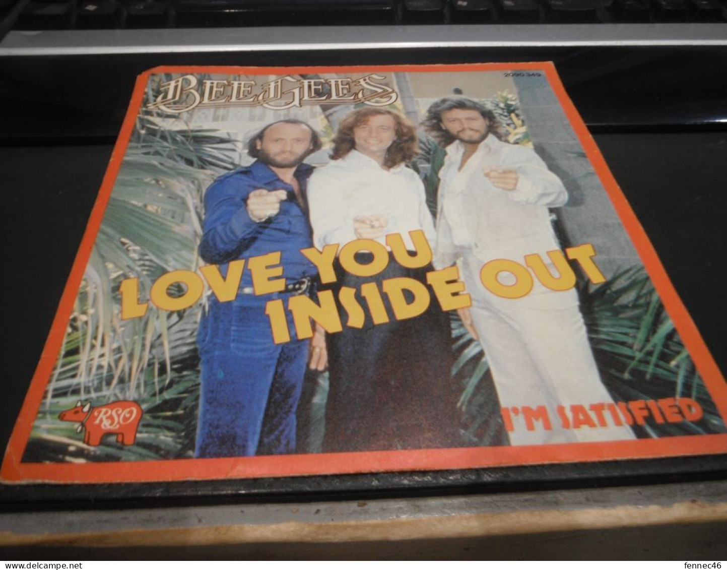 *  (vinyle - 45t) - BEE GEES - Love You Inside Out - I'm Satisfied - Sonstige - Englische Musik