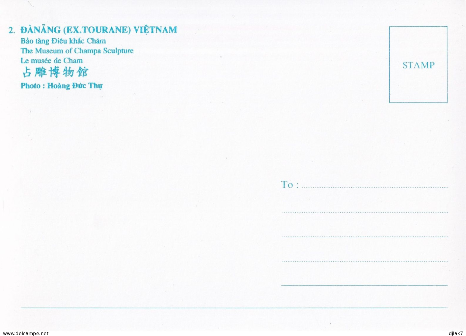 Viêt Nam Danang Le Musée De Cham - Viêt-Nam