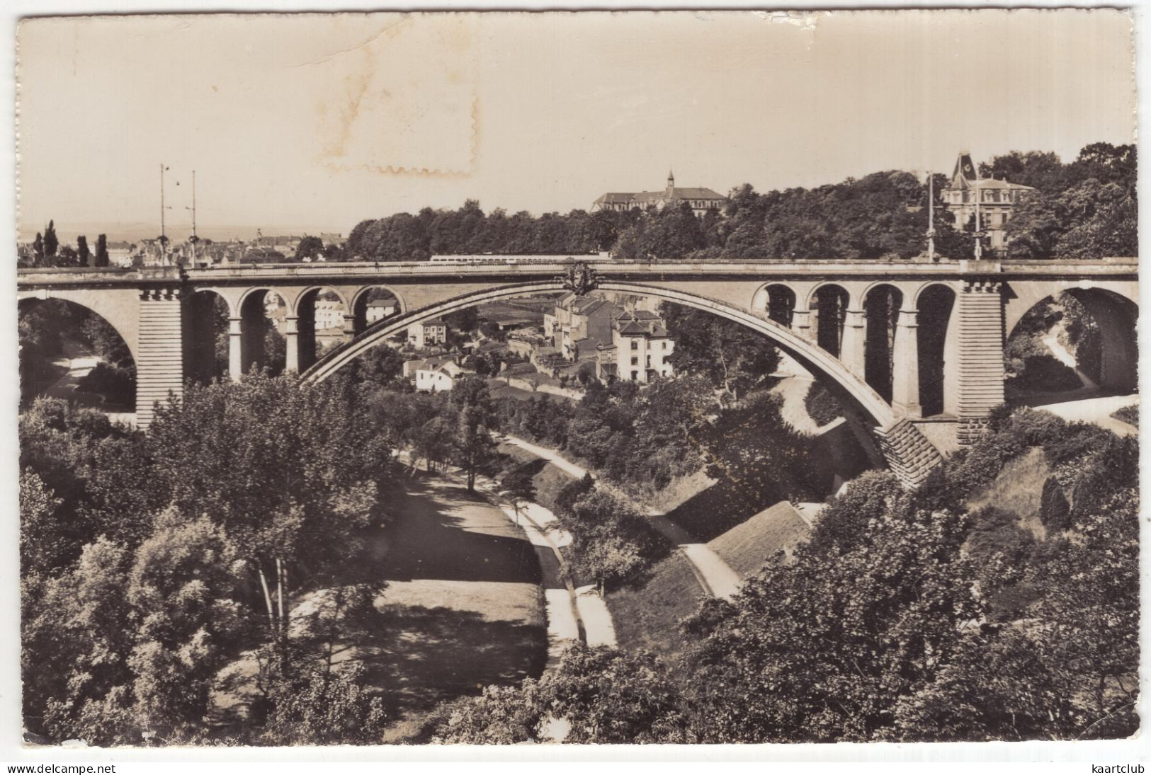 Luxembourg - Pont Adolphe Et Vallée De La Pétrusse. - (Luxembourg) - Luxemburg - Stad