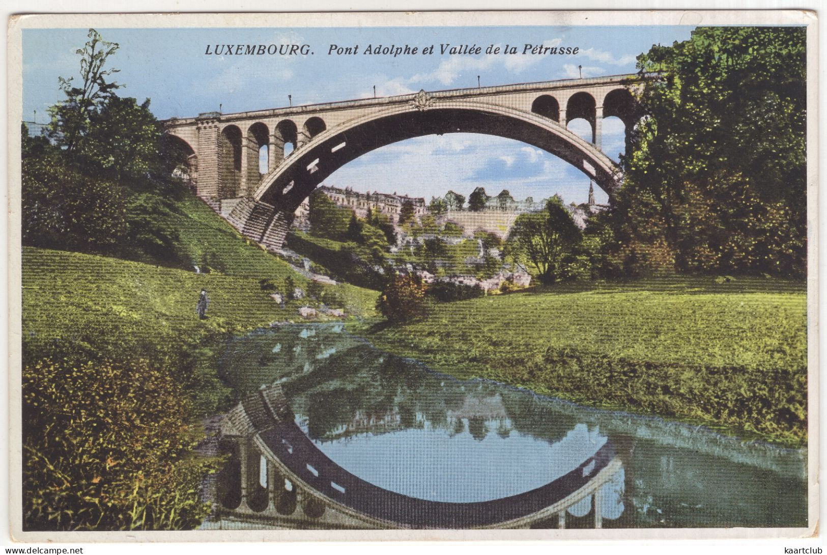 Luxembourg - Pont Adolphe Et Vallée De La Pétrusse - (Luxembourg) - Luxemburg - Town