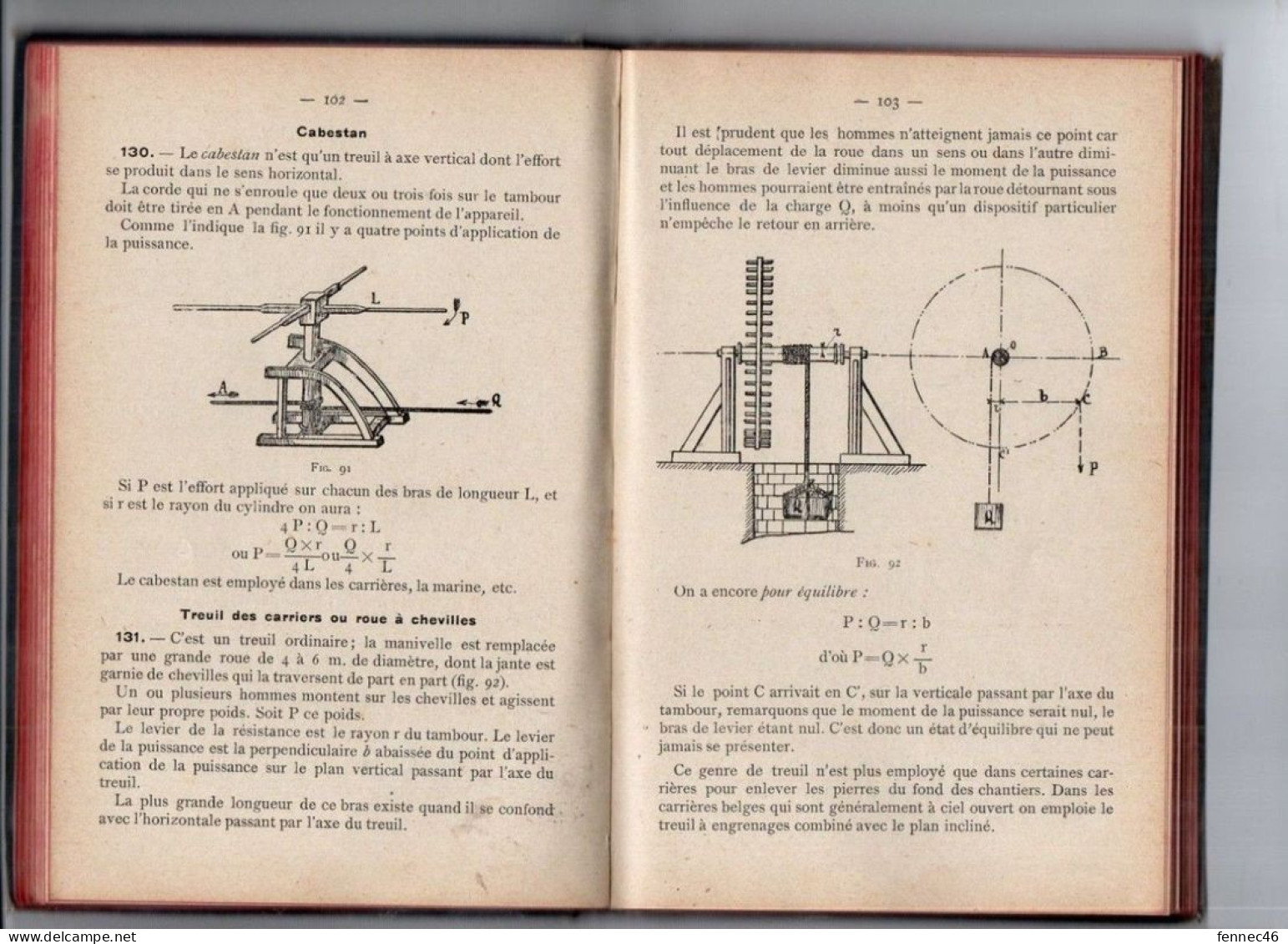* Mécanique Elémentaire par BERTRAND & URBAIN, Professeur de Mécanique -1912 - 5me Edition - TOME 1
