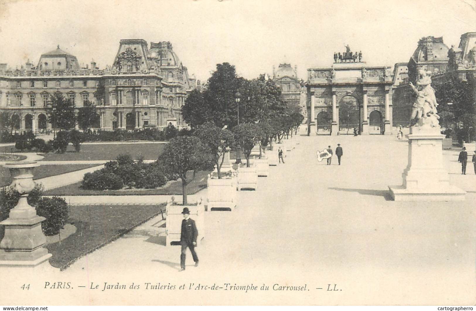 CPA France Paris Le Jardin Des Tuileries - Autres Monuments, édifices
