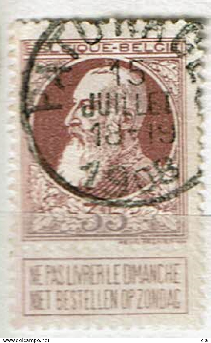 77  Obl  Paturages - 1905 Thick Beard