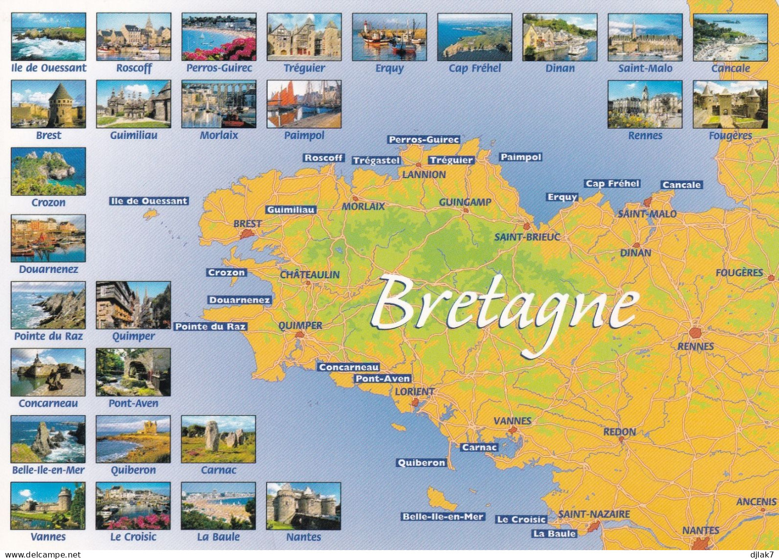 Couleurs De Bretagne Les Sites Touristiques - Bretagne