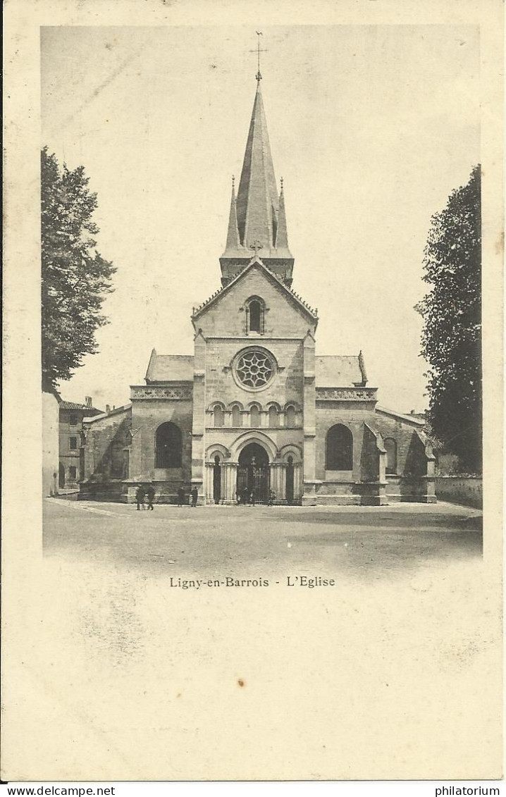 55  LIGNY En BARROIS  L'Eglise  Notre Dame, - Ligny En Barrois