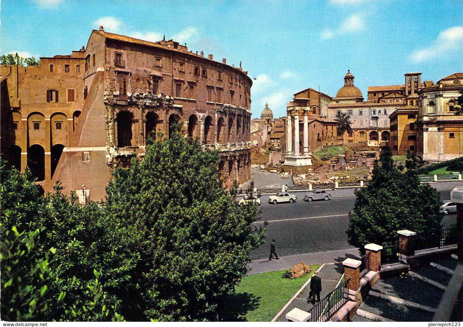 Rome - Le Théâtre De Marcel - Temple D'Octavius - Autres & Non Classés