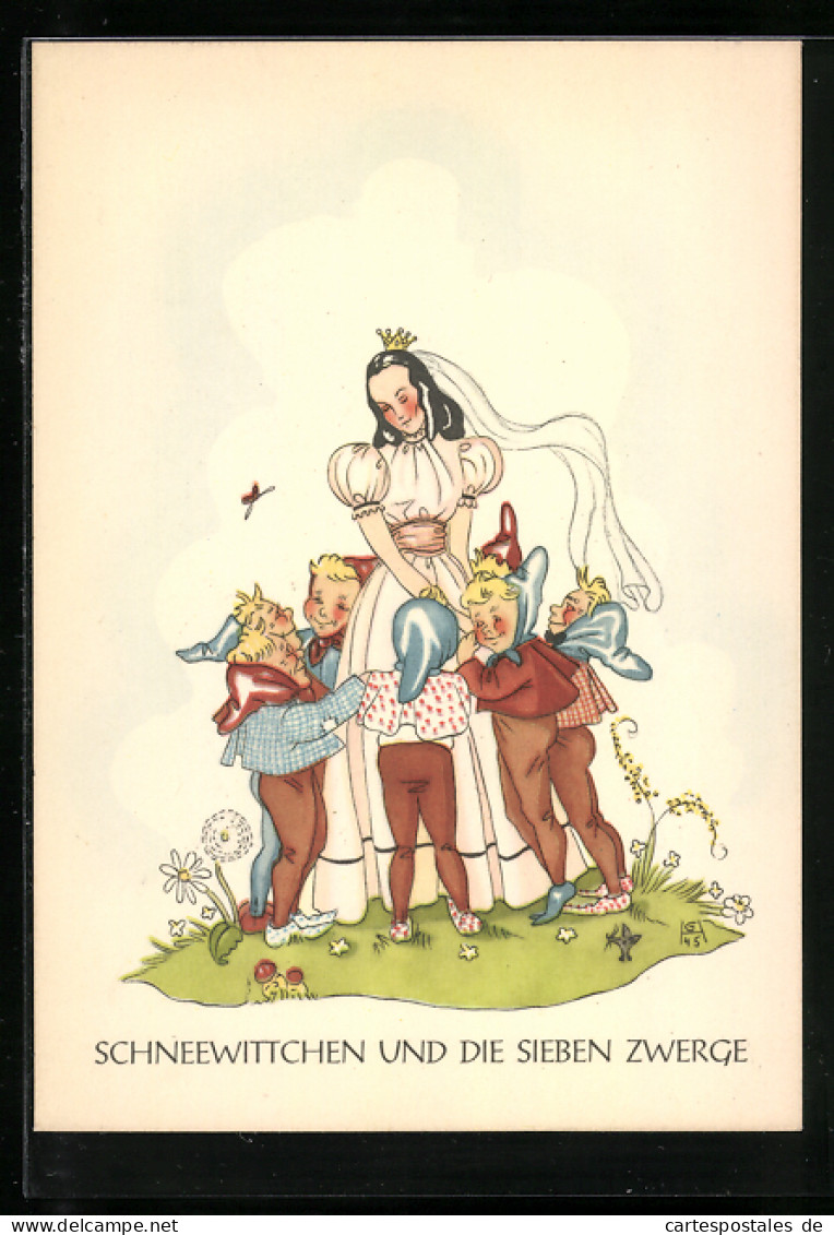 AK Schneewittchen Und Die Sieben Zwerge  - Fairy Tales, Popular Stories & Legends