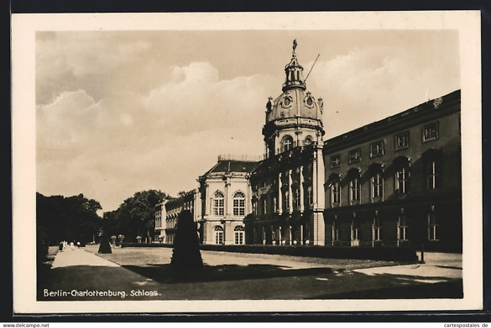 AK Berlin-Charlottenburg, Blick Auf Schloss  - Charlottenburg