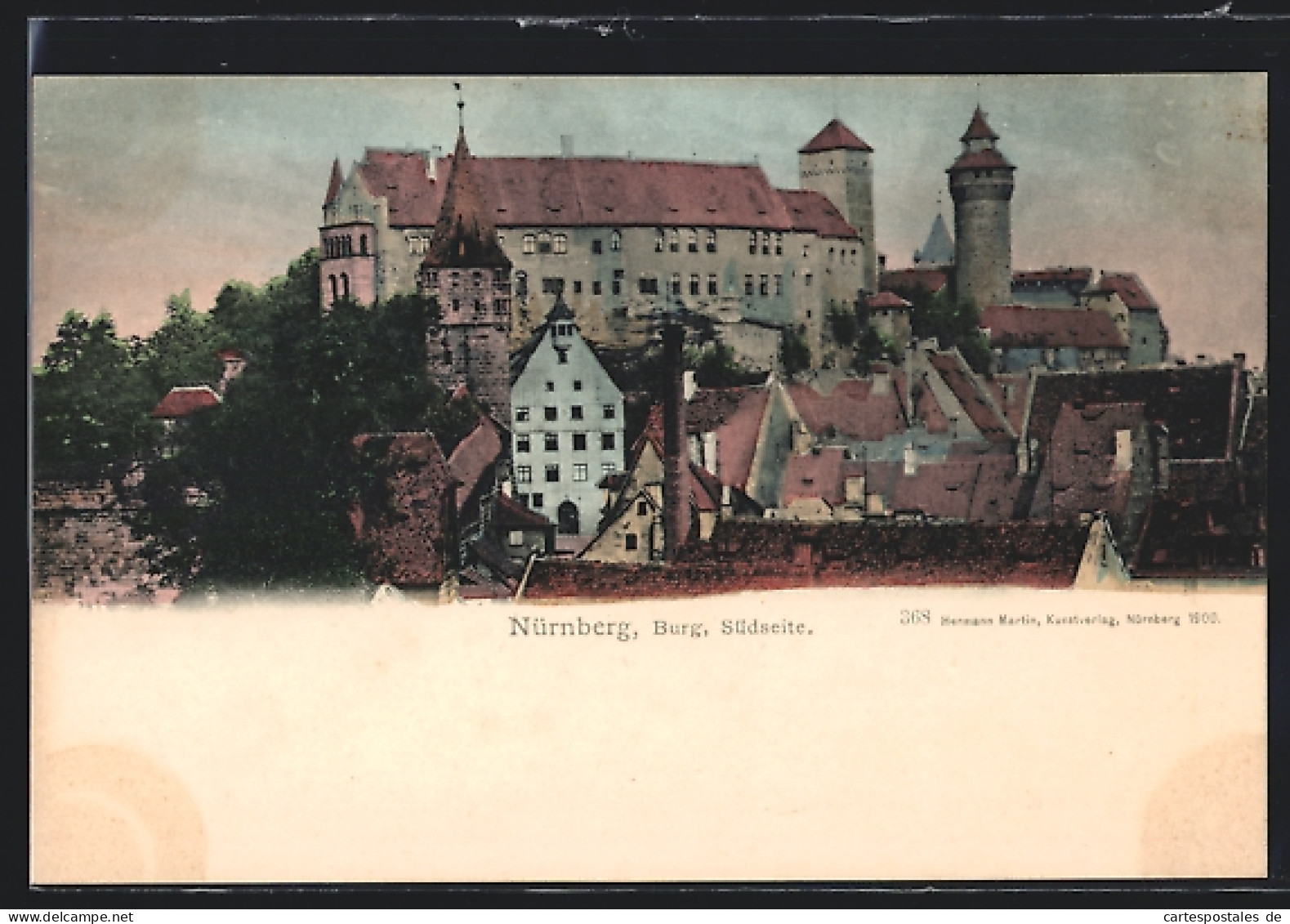 AK Nürnberg, Südseite Der Burg  - Nuernberg