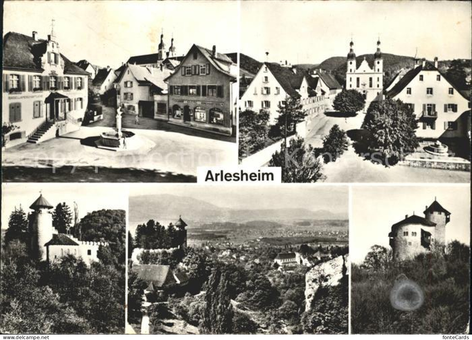 11623185 Arlesheim Turm Burg Stadt Arlesheim - Sonstige & Ohne Zuordnung