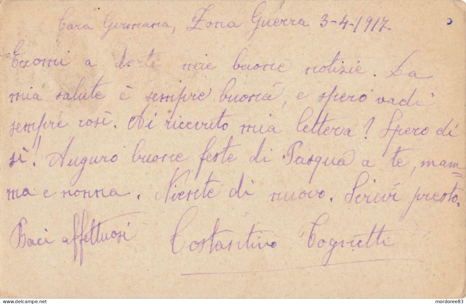CARTOLINA FRANCHIGIA SCHIATORI ALPINI CENSURA 1917 POUR FRANCE NICE - Militärpost (MP)