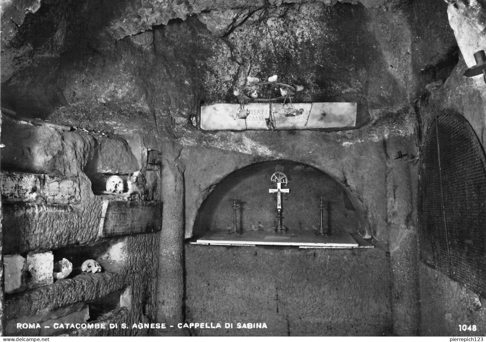 Rome - Catacombes De Saint Agnès - Chapelle De Sabine - Andere & Zonder Classificatie