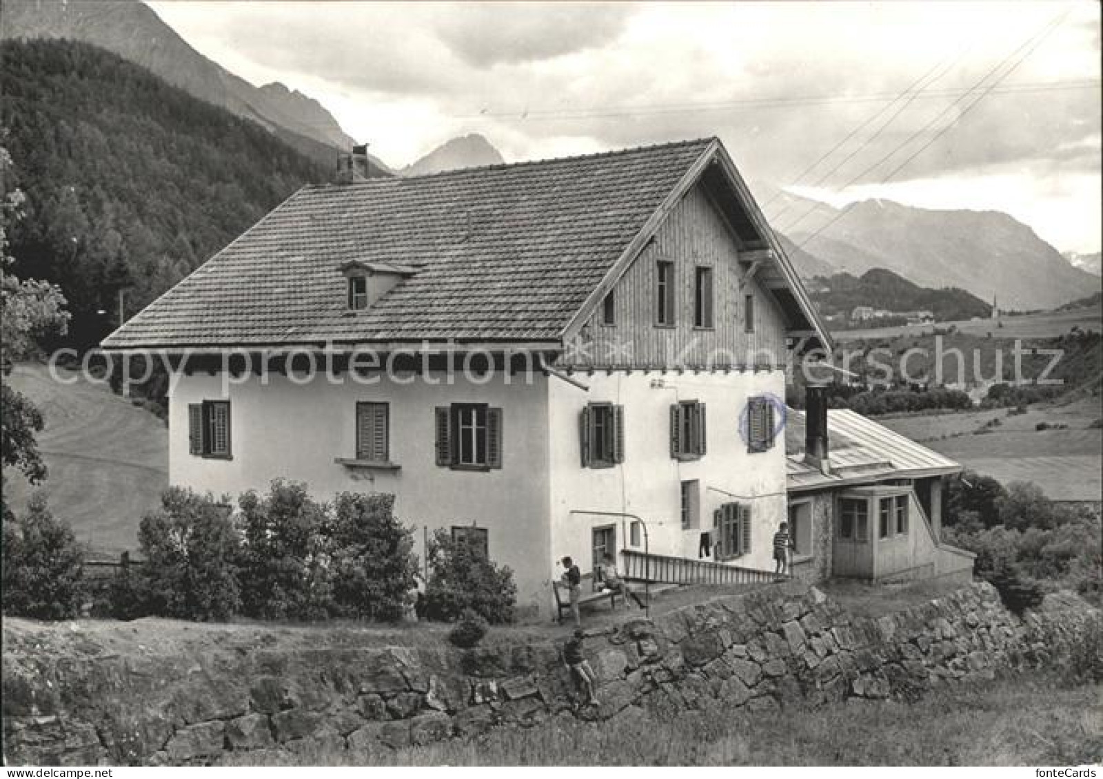 11623174 Muttenz Blaukreuz Ferienheim Pradella Muttenz - Autres & Non Classés