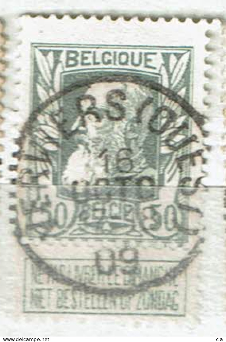 78  Obl  Verviers Ouest - 1905 Barbas Largas