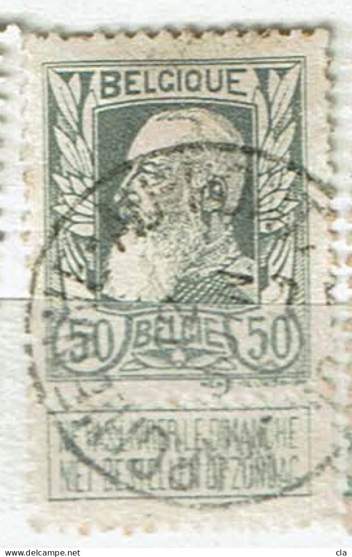 78  Obl  Marchienne Au Pont - 1905 Grosse Barbe