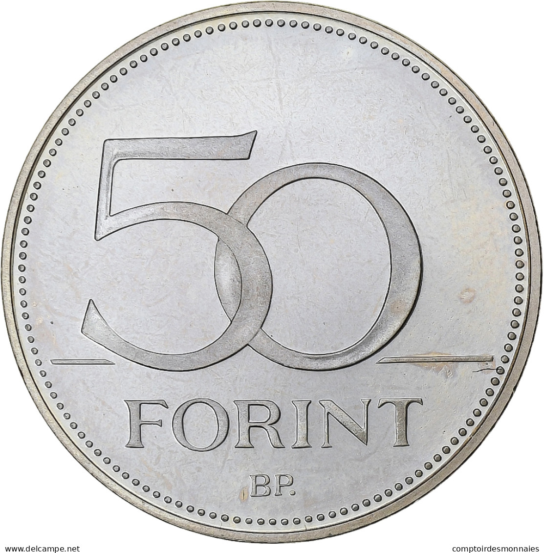 Hongrie, 50 Forint, 2001, Budapest, Cupro-nickel, SPL, KM:697 - Hongrie