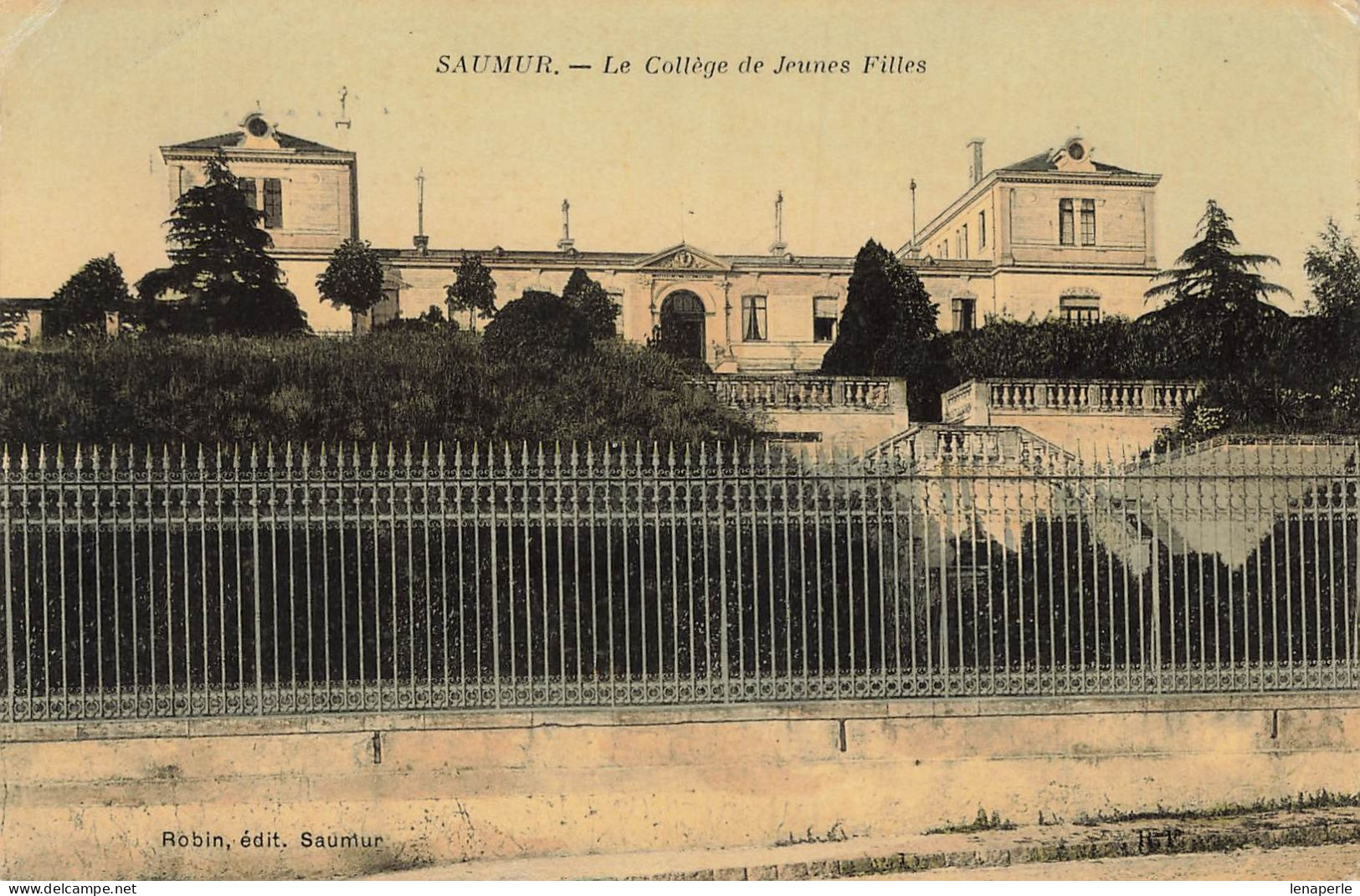 D8941 Saumur Le Collège De Jeunes Filles - Saumur