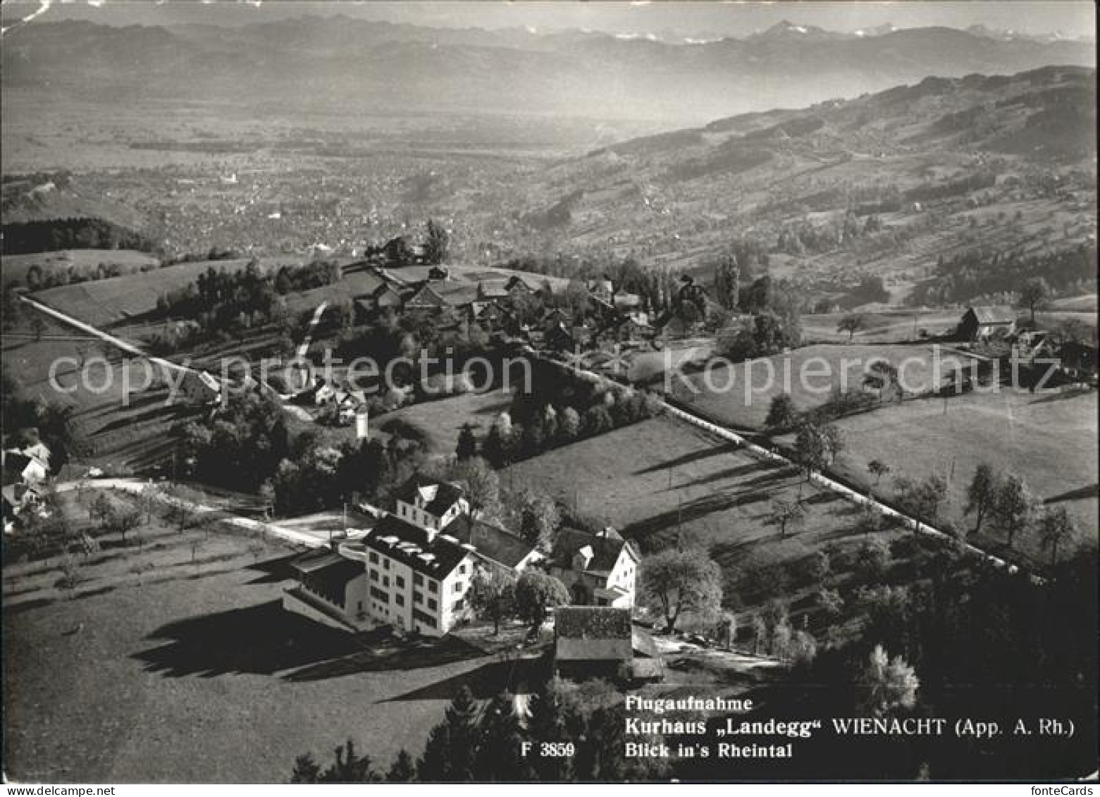 11623085 Wienacht-Tobel Fliegeraufnahme Kurhaus Landegg Wienacht-Tobel - Autres & Non Classés