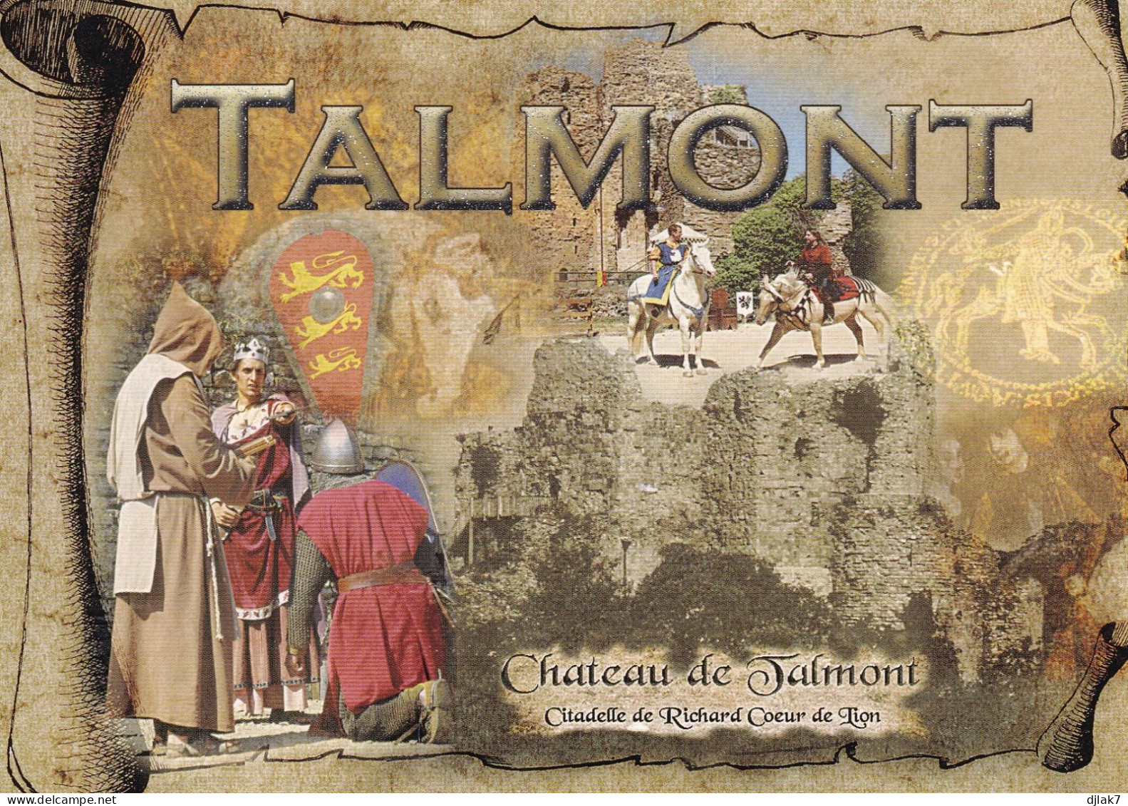 85 Talmont Saint Hilaire Le Château Et Son Spectacle - Talmont Saint Hilaire