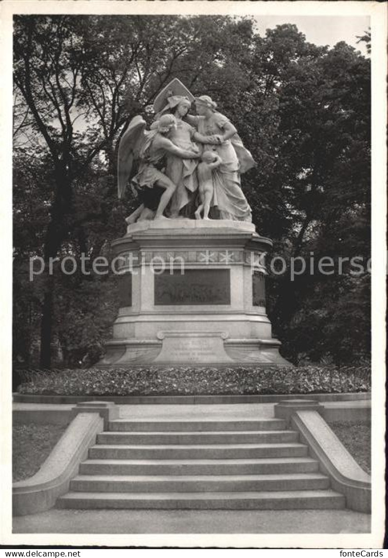 11622851 Basel BS Strassburger Denkmal Basel BS - Autres & Non Classés