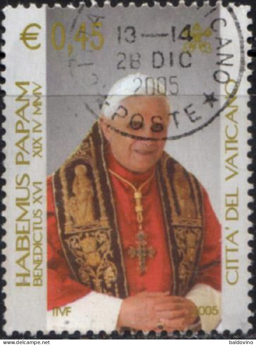 Vaticano 2002/2014 Lotto 8 Valori - Oblitérés