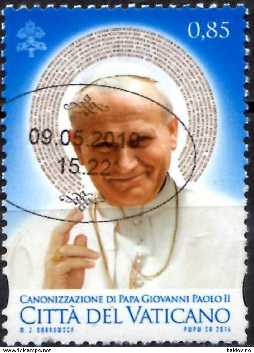 Vaticano 2002/2014 Lotto 8 Valori - Gebraucht