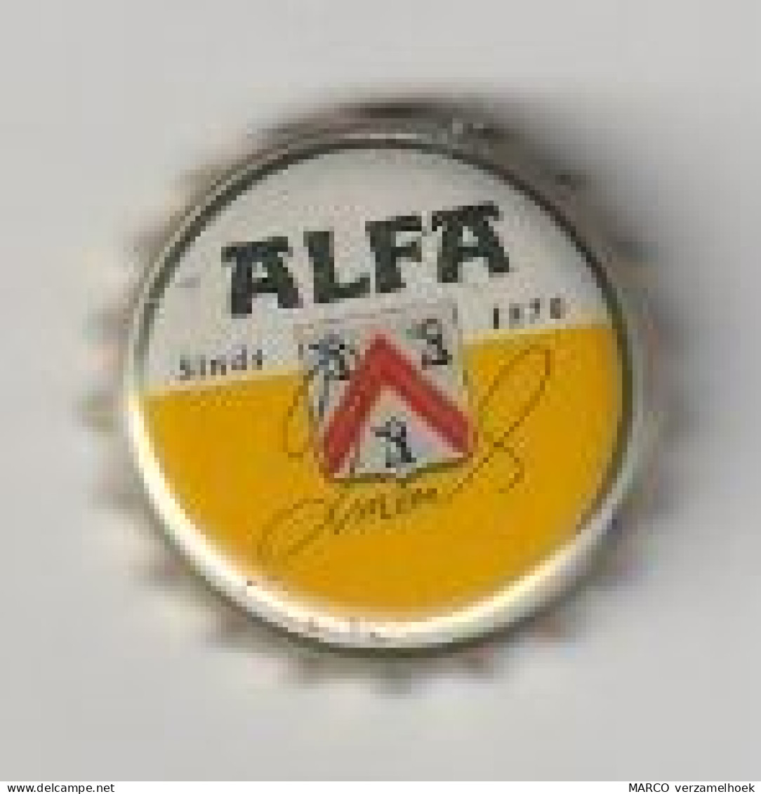 Dop-capsule Brouwerij Alfa Bier Schinnen (NL) - Beer